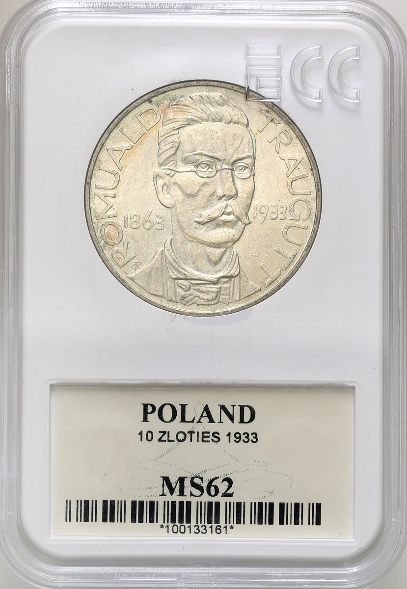 II RP. 10 złotych 1933 Sobieski - PIĘKNY